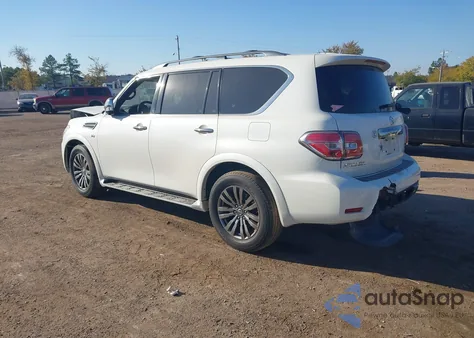 2019 Nissan Armada Platinum from USA, damaged, VIN JN8AY2NE0K9756203